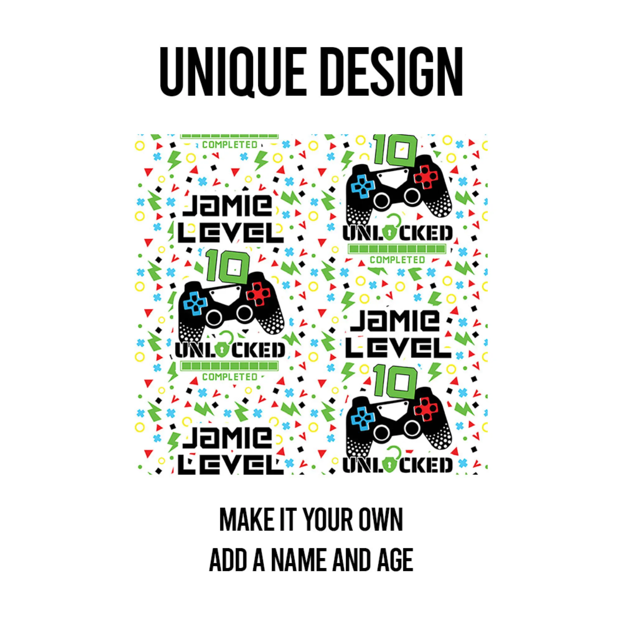 Gamer Wrapping Paper image 8